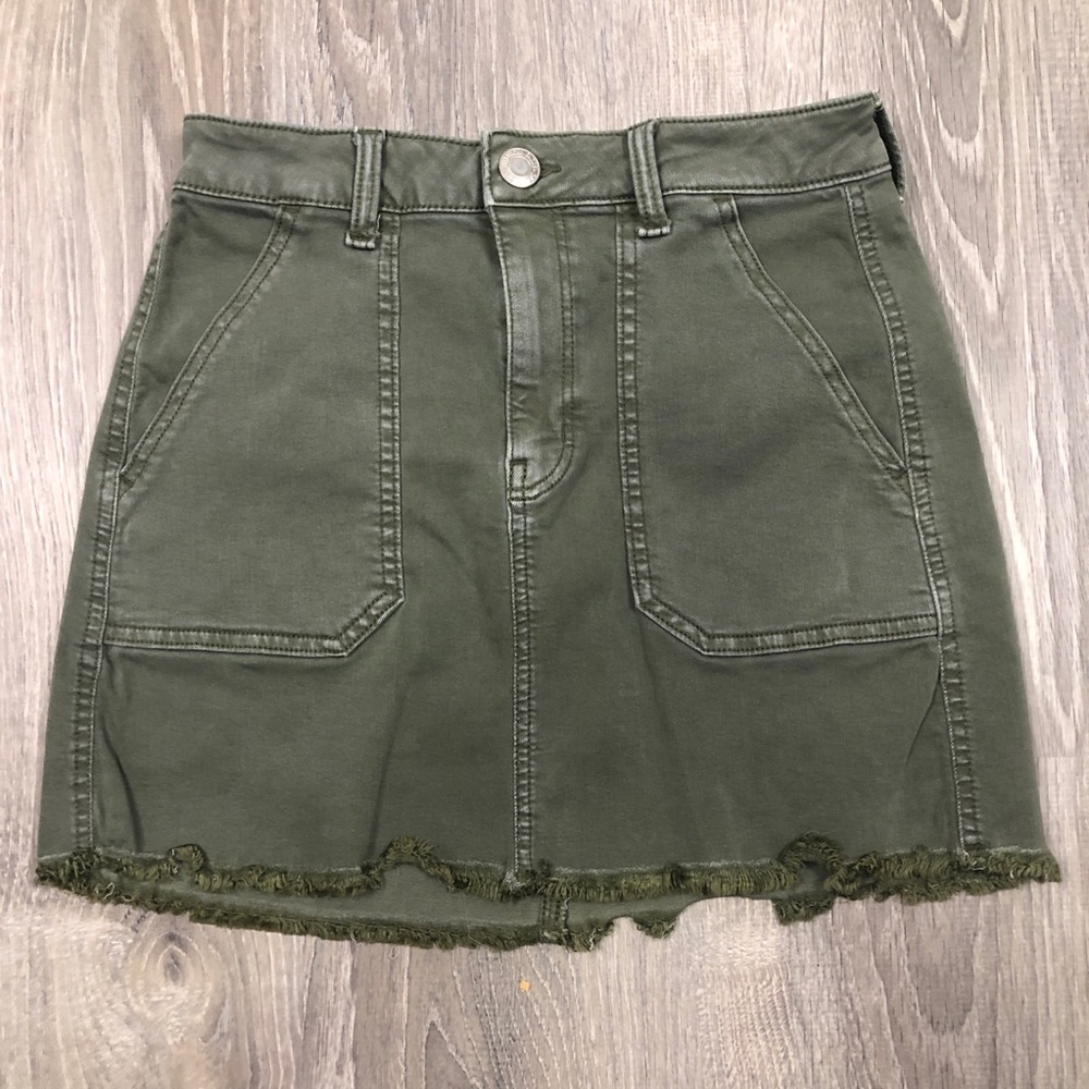 American Eagle Army Green skirt - size 2